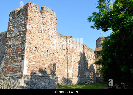 Colchester Castle, now a public museum showing Colchester's history from the Stone Age to the Civil War. It is an almost complet Stock Photo