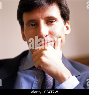 Former Olympic athlete, Conservative MP and London Olympics organiser Sebastian Coe Stock Photo