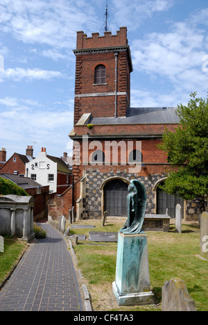 Holy Trinity Church in Guildford. The church contains the notable tomb of George Abbot 1562-1633 (Archbishop of Canterbury and b Stock Photo