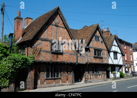 The Old Manor House in Palmerston Road, Romsey, now a Prezzo Italian restaurant. Stock Photo