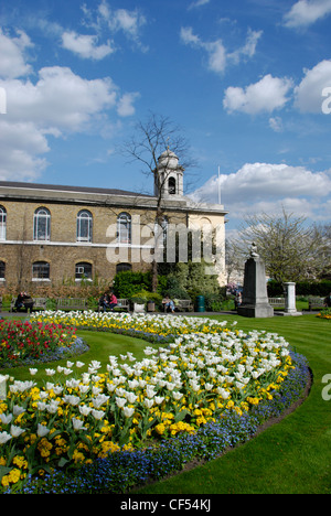 St John's Wood Church and grounds in London. Stock Photo