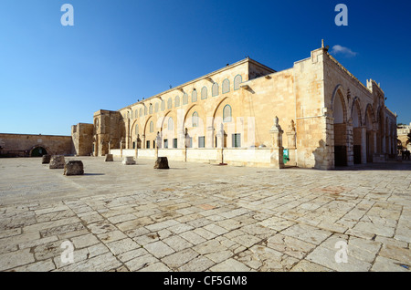 Al Aqsa Mosque in Jerusalem, the 3rd holiest site in Islam. Stock Photo