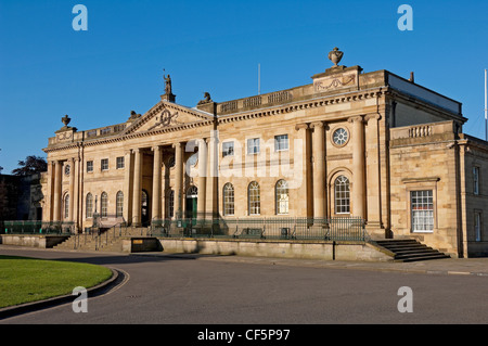 York Crown Court building designed by John Carr in the eighteenth century. Stock Photo
