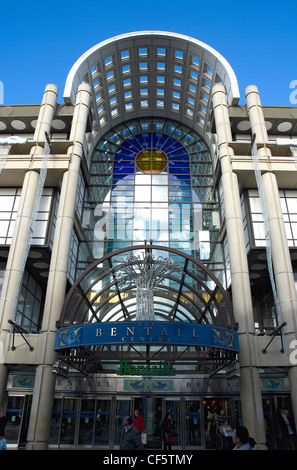 The entance to the Bentall centre in Kingston upon Thames. Stock Photo