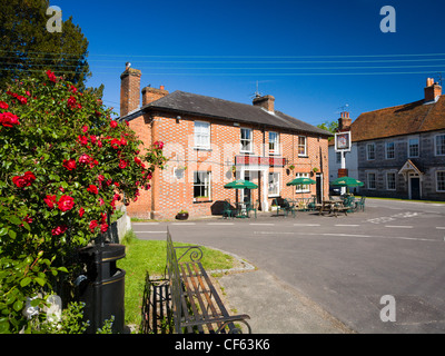 The George Inn pub in St Mary Bourne near Andover Hampshire UK Stock ...