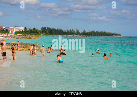 Freeport, Lucaya beach, Bahamas Stock Photo