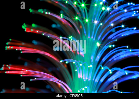 Souvenir lamp with electric wires and tube on ends Stock Photo