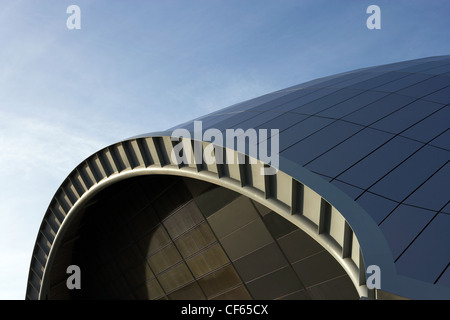 Sage Gateshead. Designed by Lord Foster, it is a centre of musical education and performance. Stock Photo