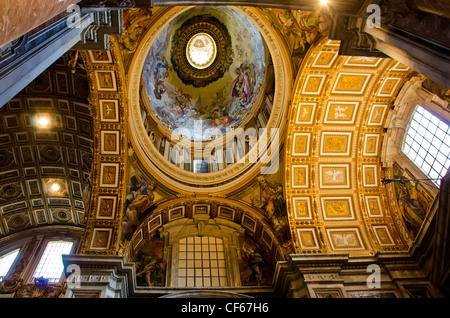 Saint Peter Cathedral in Vatican Stock Photo