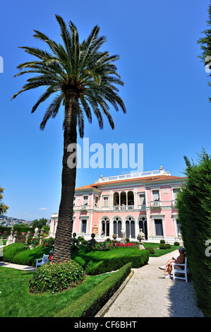 Villa Ephrussi de Rothschild, Saint Jean Cap Ferrat, France. Stock Photo