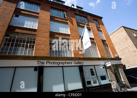 The front of the New Photographers Gallery, the largest public gallery in London dedicated to photography Stock Photo