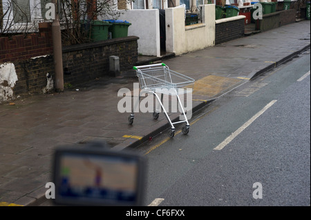 Shopping trolley Stock Photo