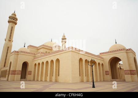 BAHRAIN - APRIL 16: Al-Fateh Grand Mosque - national islamic architecture, general view, 16 april 2010 in Bahrain Stock Photo