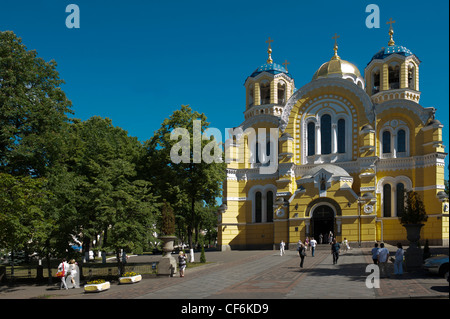 Saint Volodymyr's Cathedral, Kiev, Ukraine, Europe. Stock Photo