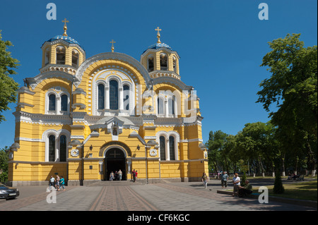 Saint Volodymyr's Cathedral, Kiev, Ukraine, Europe. Stock Photo