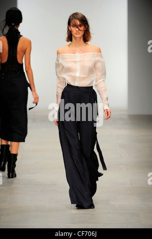 Ann-Sofie Back London Ready to WearSpringSummer 2012 Stock Photo