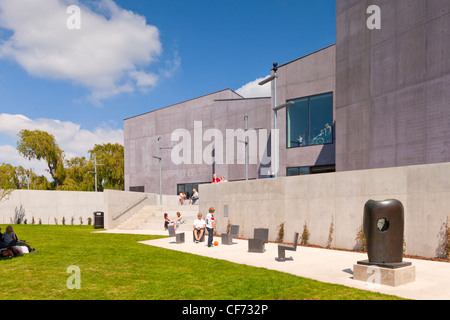 Hepworth Wakefield, gallery built to hold a collection of Barbara Hepworth's work. Stock Photo