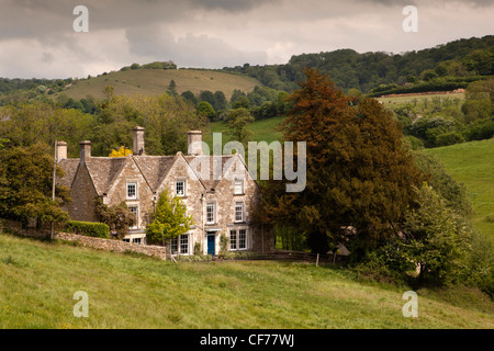 UK, Gloucestershire, Stroud, Slad Valley, Hazel Mill Stock Photo