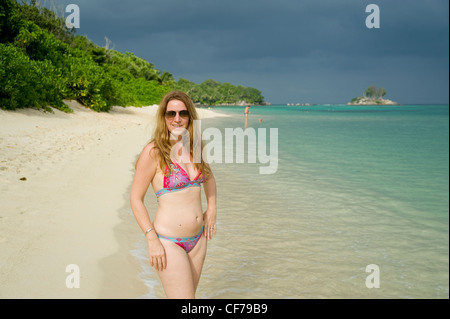 Mahe Island, Seychelles, is one of the most perfect tropical holiday destinations, the nature is simply like paradise. Stock Photo