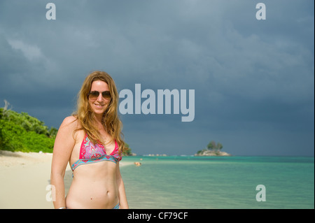 Mahe Island, Seychelles, is one of the most perfect tropical holiday destinations, the nature is simply like paradise. Stock Photo