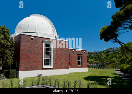 The Carter Observatory in The Botanic Gardens in Wellington, New Zealand Stock Photo