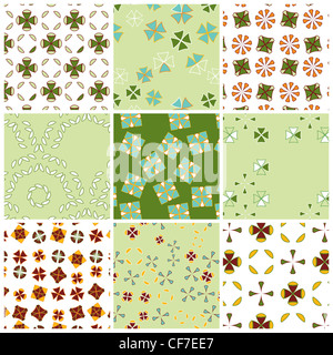Geometric Patterns Set Stock Photo