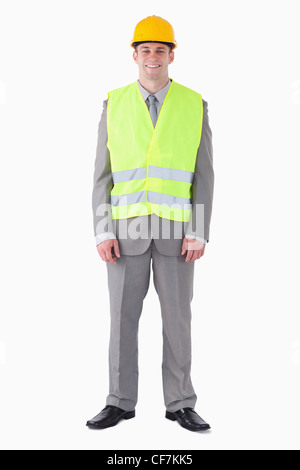 Portrait of a contractor Stock Photo