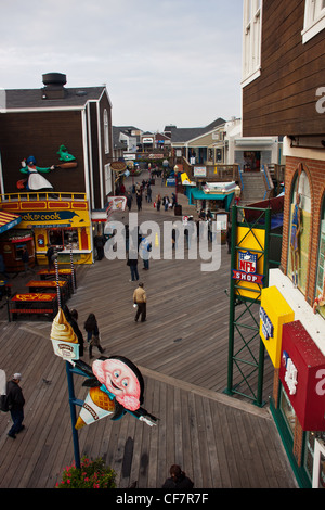 christmas at pier 39 fishermans wharf san francisco Stock Photo