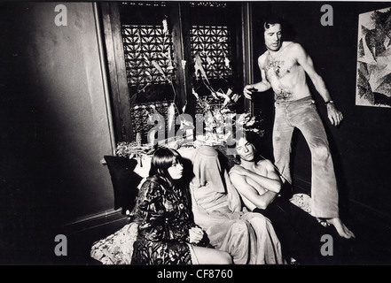 Kenneth Anger during Filming of Lucifer Rising with Marianne Faithfull ...