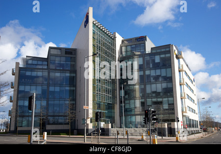 citigroup centre of excellence including software development centre gateway building titanic quarter Belfast Northern Ireland UK Stock Photo