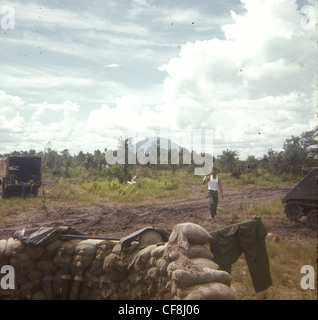 Armored Personnel Carriers of the 25th Infantry Division move through ...