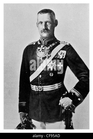 Rupprecht or Rupert, Last Crown Prince of Bavaria of Bavaria His Royal Highness  Maria Luitpold Ferdinand, Bavaria, Duke Francon Stock Photo