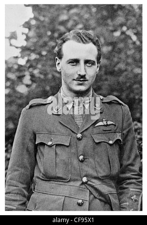 Lieutenant William Leefe Robinson VC first British pilot to shoot down a German airship over Britain during the First World War Stock Photo