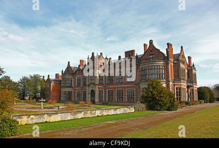 Ingestre Hall is a 17th century Jacobean mansion situated at Ingestre, near Stafford, Staffordshire, England, UK Stock Photo