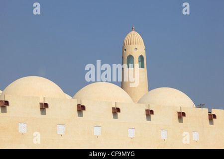 The Qatar State Grand Mosque in Doha Stock Photo