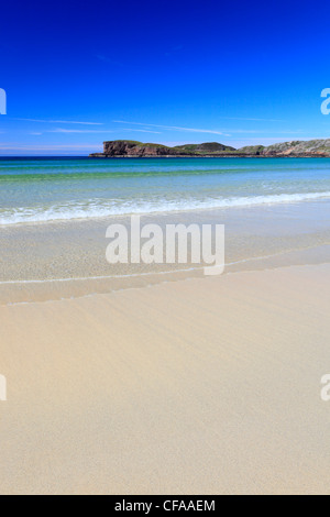 Bay, dune, dunes, Great Britain, Highland, highlands, sky, highland, coast, coastal scenery, scenery, sea, seashore, nature, Nor Stock Photo