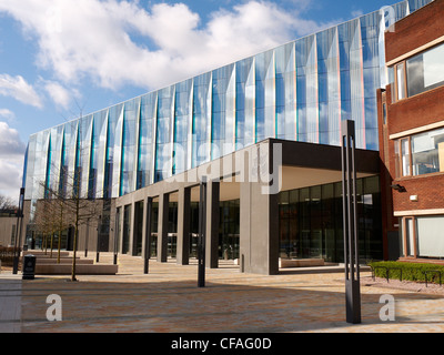 Manchester Metropolitan University Business School build in 2012 Stock Photo