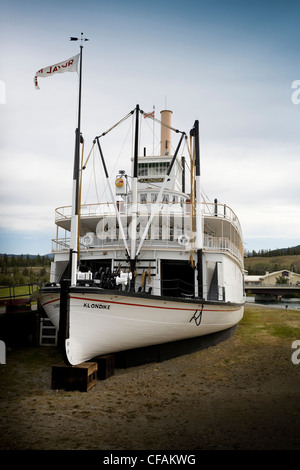 The S.S. Klondike sternwheeler boat. Whitehorse. Yukon. Canada Stock ...