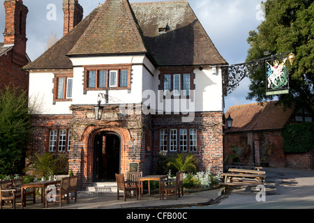The George and Dragon pub, Great Budworth, Cheshire