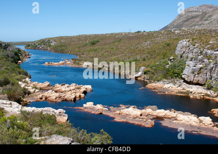 Palmiet River near Kleinmond Western Cape South Africa Stock Photo