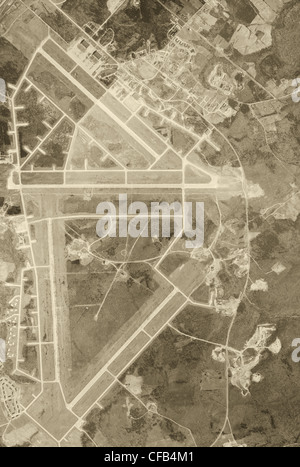 aerial photo map of Andrews Air Force Base, Prince George's county ...