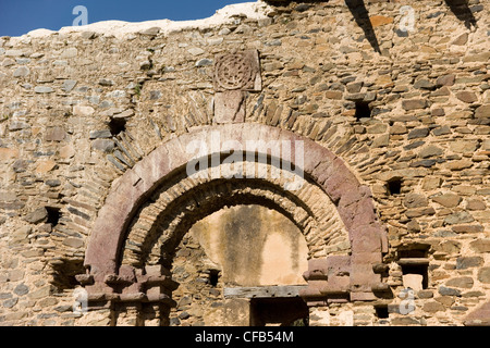 Empress  Mentewab's Kuskuam her royal compound in Gonder, Ethiopia Stock Photo