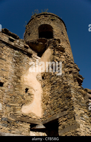 Empress  Mentewab's Kuskuam her royal compound in Gonder, Ethiopia Stock Photo