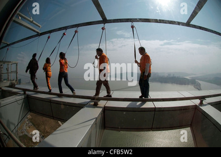 CHINA MACAU SAR bungee jumping, Macau Tower Stock Photo