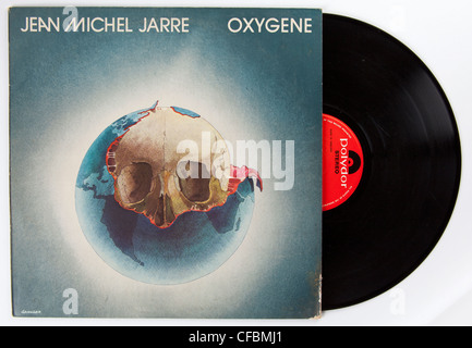 Jean Michel Jarre, Oxygene album Stock Photo