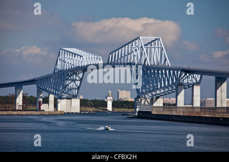 Japan, Asia, Tokyo, city, Tokyo Gate Bridge, bridge, gate, new, river Stock Photo