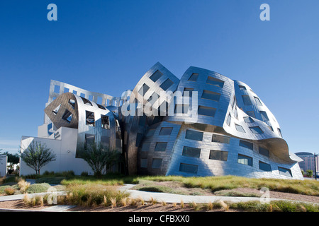 USA, United States, America, Nevada, Las Vegas, City, Cleveland Clinic, Lou Ruvo, Brain Health Center, architecture, brain, brig Stock Photo