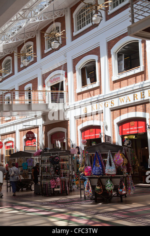 Cape Town Waterfront Shopping Mall Interior Stock Photo