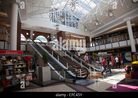 Cape Town Waterfront Shopping Mall Interior Stock Photo