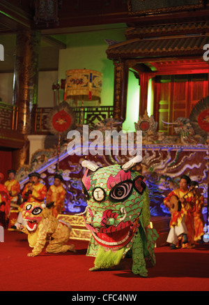 Theater play, Imperial Theater, Citadel, Imperial City, Hue, Trung Bo, Vietnam